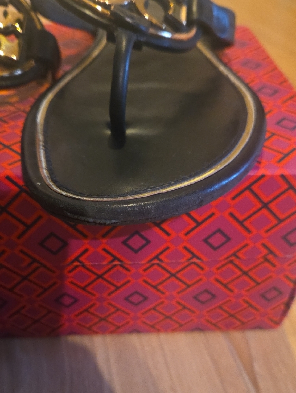 Tory Burch  Thong Sandals - Black - Picture 6 of 7